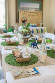 Dinosaur Excavation Birthday Party Kara S Party Ideas Kids Party Tables Dinosaur Birthday Party Birthday Party Tables