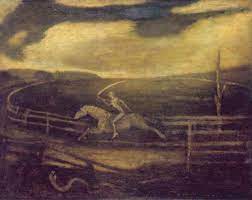 Such disturbing visions were considered to embody the very concept of the sublime. The Race Track Death On A Pale Horse By Albert Pinkham Ryder Download Scientific Diagram