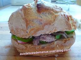 Pan Bagnat Auxdelicesdemanue Pan Bagnat Bagnat Recette