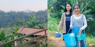 Mar 21, 2020 · pada gambar pertama ini, anda akan melihat sebuah lukisan yang sangat indah yang menggambarkan pemandangan pedesaan khas di indonesia. Suasana Kampung Yang Damai Dengan Senyuman Gadis Desa Yang Cantik Dan Mempesona Merdeka Com
