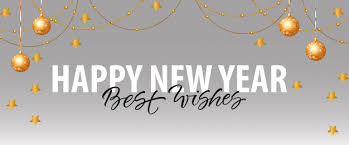 Happy new year to you. Free Vector Happy New Year Best Wishes Lettering With Decorations
