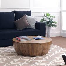Can be used as a center table for serving evening tea, coffee or snacks. Buy Drum Coffee Table Online In India Best Of Exports