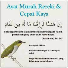 Apa saja ya doa dimudahkan rezeki yang bisa dibaca untuk membuka keberkahan dan kehalalan hidup mama? 4 Doa Murah Rezeki Kaya Jom Amal Doa Senjata Mukmin Facebook