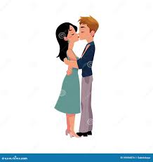 French Kiss Stock Illustrations – 457 French Kiss Stock Illustrations,  Vectors & Clipart - Dreamstime