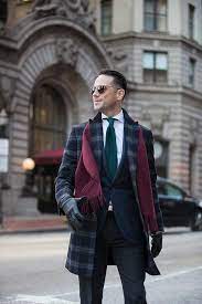 Getting Into The Holiday Style Spirit Winter Outfits Men Mens Outfits Well Dressed Men