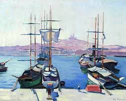 Le Port De Marseille By Charles Camoin French Art Artwork Art