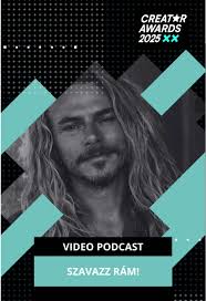 A @Ha már itt vagyunk, Kristóffal a Creator Awards videó podcast kateg...