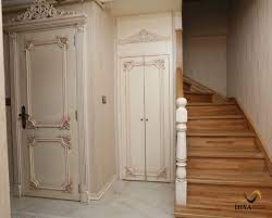Avangard Kapi Merdiven Alti Dolap Calismasi Avangard Doors Stairs Under Cabinet Work Ic Tasarim Ofisler Tasarim Evler Ev Plani