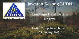 Sekiranya anda, seorang warganegara malaysia yang cukup syarat kelayakan dan. Jawatan Kosong On Twitter Jawatan Kosong Lhdn Johor Terkini Januari 2017 Kerjakosongldhn Https T Co I4g6mwg2w4
