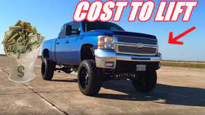 Depending on your truck model and the maximum weight capacity you want in a lift gate, you can pay as little as $800 for a lift gate or as much as $4,000. The Cost To Lift A Silverado Youtube