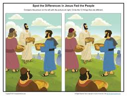free printable spot the differences bible activities sunday school zone
