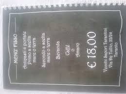 Please inform trullo tarantini in advance of your expected arrival time. Vecchi Sapori Tarantini Taranto Menu Prezzi Recensioni Del Ristorante
