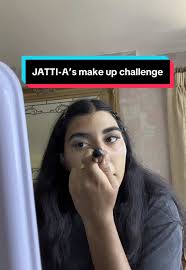 JATTI's first attempt at a full face of make up… don't think I did too...