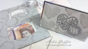 Fold the top third of the card down along the black line. Wedding Gift Card Money Holder With Pocket Slot Youtube