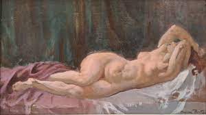 Proantic: Naked Mathilde Plantey