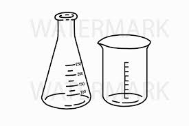 Beaker | free svg image in public domain. Science Lab Tools Svg Jpg Png Hand Drawing 83994 Illustrations Design Bundles