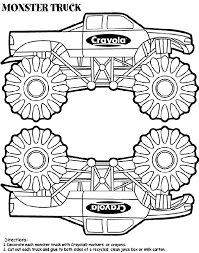 For boys and girls, kids and adults, teenagers and toddlers, preschoolers and older kids at school. Monster Truck Box Coloring Page Crayola Com