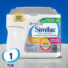 Is normally fine as long as it isn't clumping. Similac Pro Advance Infant Formula Non Gmo With 2 Fl Hmo With Iron Powder 23 2 Oz Vons