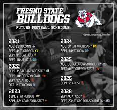 Fresno State Fall 2022 Schedule Bulldogs Schedule First Football Meeting Ever With Michigan - Gv Wire -  Explore. Explain. Expose