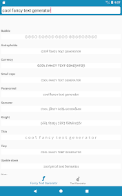 Also, users can choose from over a hundred different fancy and beautiful font styles when using this custom font keyboard. Cool Fancy Text Generator Stylish Text Fonts Apk Download For Android