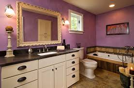 First of all you don't really need to do too much to set a room to a color scheme. 23 Amazing Purple Bathroom Ideas Photos Inspirations
