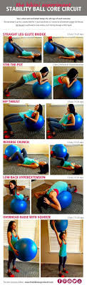 Easy Yoga Workout Get Ready To Work Your Core With These Dynamic Moves Using The Stability Ball This Co Easy Yoga Workouts Stability Ball Exercises Exercise