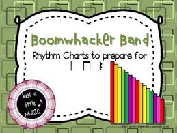 boomwhacker band reading practice charts preparing for ta titi rest