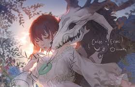 He is the purchaser, magic teacher, and husband of chise hatori. Hd Wallpaper Mahou Tsukai No Yome Elias Ainsworth Hatori Chise The Ancient Magus Bride Wallpaper Flare