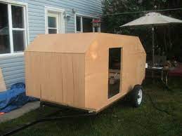 Why would you want the build your own camper, it takes a lot of time, you have to buy more tools, you have to find materials and you have to either buy plans or make your own. Building Your Own Teardrop Camper Part 2 Diy Camper Trailer Teardrop Camper Camper Parts
