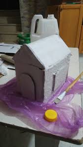 بناء مجسم بيت من كرتون ١ french country garden decor country garden decor ideas garden crafts