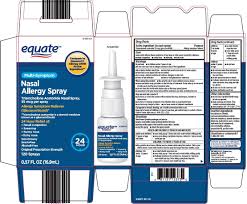 It works directly in the nose to help block your allergic reactions. Equate Nasal Allergy Spray Metered Wal Mart Stores Inc