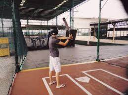 #1 of 1 outdoor activities in fayetteville. Baseball At It S A Hit Batting Cage 1 Utama Kyension Com