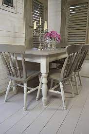 But thanks to a box full of fusion mineral paint and a boatload of elbow grease, each piece (yes! Grey Dining Table Ideas On Foter