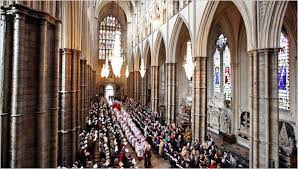 An interior view of westminster abbey on the commemoration of handel's centenary painting. Westminster Abbey And Choir Prepares For Royal Wedding The New York Times