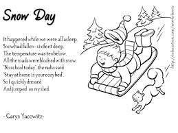 Enjoy Teaching English Winter Poems Winter Poems Kids Poems Snow Poems