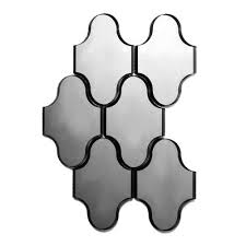 Abolos Echo Reflections 3 5 X 5 13 Glass Mosaic Tile Wayfair Patterned Wall Tiles Glass Mosaic Tiles Wall Tiles