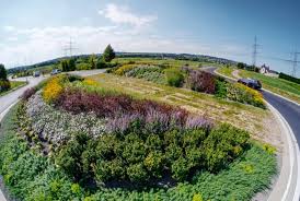Blühende gartenanlage (© rosalie p./ fotolia.com)ein garten bedarf der pflege. Gestaltung Von Verkehrsinseln Grun Und Mehr Im Kreisverkehr