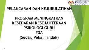 Contoh kertas kerja program sekolah. Program Meningkatkan Kesedaran Kesejateraan Psikologi Guru 3a