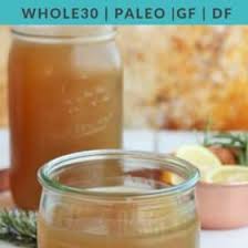 When i am sick, i will drink a little bit warmed up, just straight out of a mug. How To Make Chicken Bone Broth Whole30 Paleo Sustainable Cooks