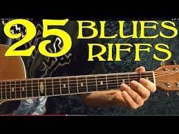 How To Play 25 Blues Riffs Guitar Lesson Youtube Basic Guitar Lessons Guitar Acoustic Guitar Lessons