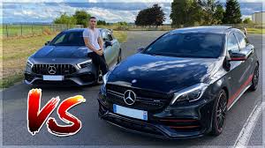 Nouvelle A45s Amg Vs Ancienne A45 Amg Drag Race Youtube