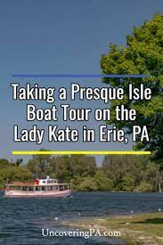 Taking A Presque Isle Boat Tour On The Lady Kate Boat Tours Presque Isle Great Lakes Region