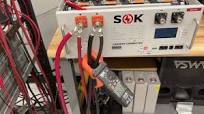 SOK 48v Server Rack Battery - 450A Front Terminal Current Test