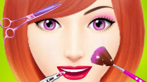 Makeup Kids Game Dress Up Hair Style With Angelina S Pop Star Salon Sanat