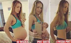 Fitness Guru Shows Off Incredible Figure Six Weeks After Giving Birth Lose Baby Weight Losing Baby Weight Fast Baby Weight