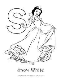 Keep a cat and pumpkin company on a magical night. Free Printable Disney Alphabet Coloring Pages Tulamama