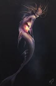 Mermaid By Lukefitzsimons On Deviantart Fantasy Mermaids Mythical Creatures Art Dark Fantasy Art