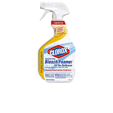 Clorox Bleach Foamer For The Bathroom Spray 30 Fluid Oz Bathroom Cleaners Meijer Grocery Pharmacy Home More