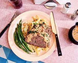 Meatloaf Stroganoff Recipe Recipe In 2021 Beef Meatloaf Meatloaf Stroganoff