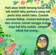 See more of jangan sibuk hal orang lain boleh? Jangan Sibuk Dengan Urusan Orang